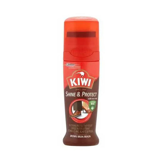 Kiwi Liquid Shoe Polish Brown
