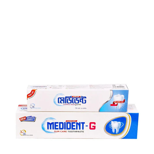 Medident-G Gum Care 140 gm & Sensitive Care Toothpaste 40 gm (Combo)
