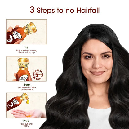 Nihar Naturals Anti Hair Fall 5 Seeds Hair Oil