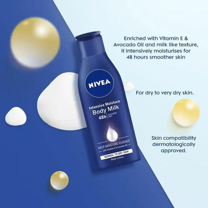 Nivea Intensive Moisture Body Milk Lotion