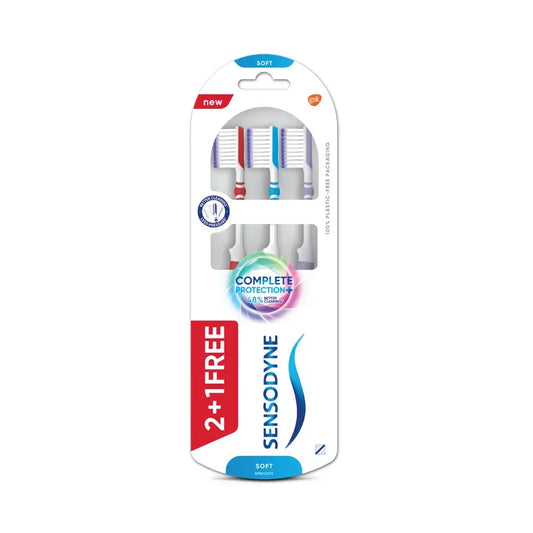 Sensodyne Complete Protection Toothbrush (Buy 2 Get 1 Free)