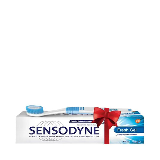 Sensodyne Fresh Gel Toothpaste (Free Brush 1 pcs)