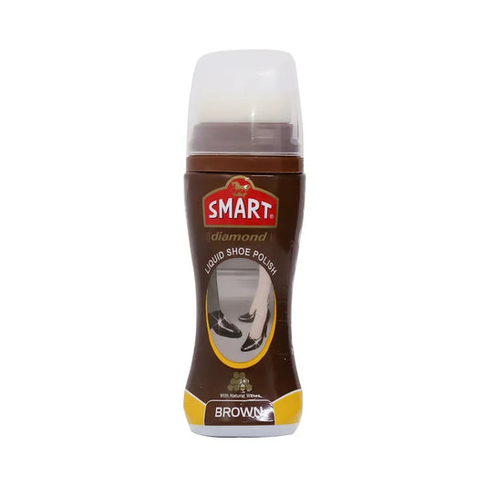Smart Diamond Liquid Shoe Polish (Brown)