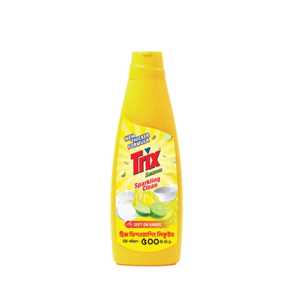 Trix Dishwashing Liquid Lemon Bottle