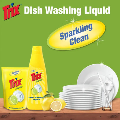 Trix Dishwashing Liquid Refill 250 ml Combo Pack